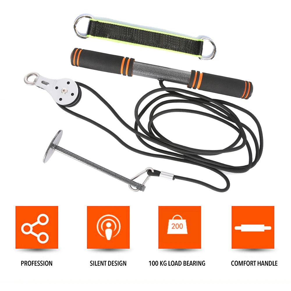 Hand Muscle Strengthener Trainning Fitness Arm Biceps Triceps Blaster Strong Power Stick Pull Rope Wrist Roller Forearm Workout
Hand Muscle Strengthener Trainning Fitness Arm Biceps Triceps Blaster Strong Power Stick Pull Rope Wrist Roller Forearm Workout