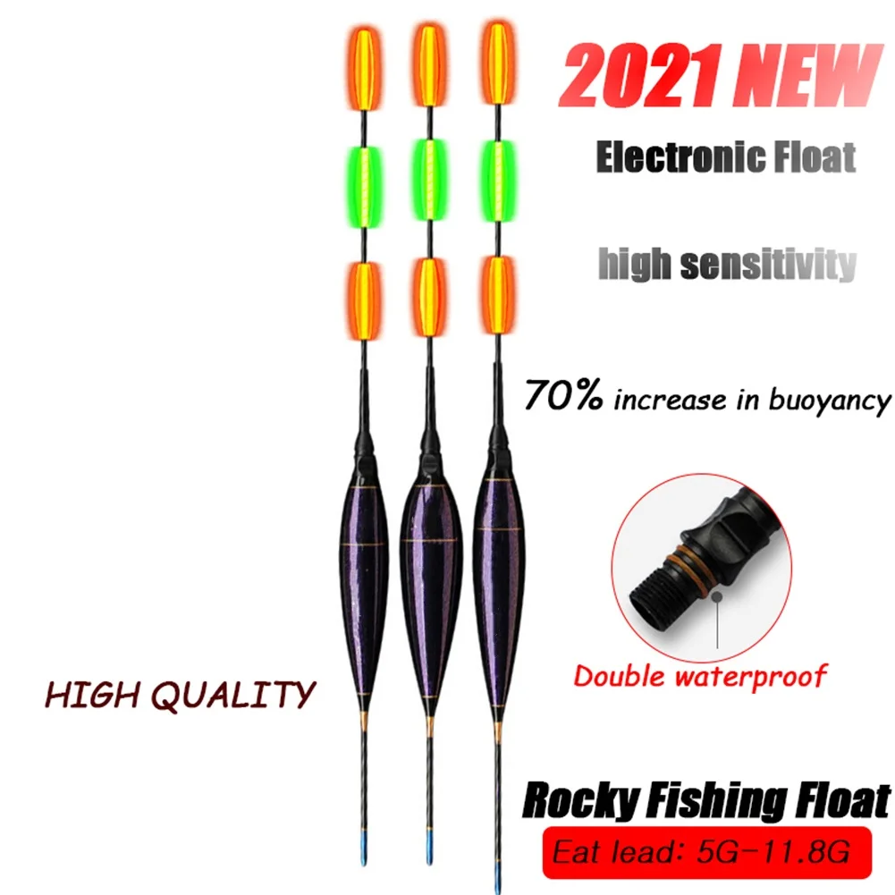 High Quality Fishing Bobber Night Lighted Fishing Float with Luminous Glowing Stick High Sensitivity Striped-Bass Fishing Tackle
High Quality Fishing Bobber Night Lighted Fishing Float with Luminous Glowing Stick High Sensitivity Striped-Bass Fishing Tackle
