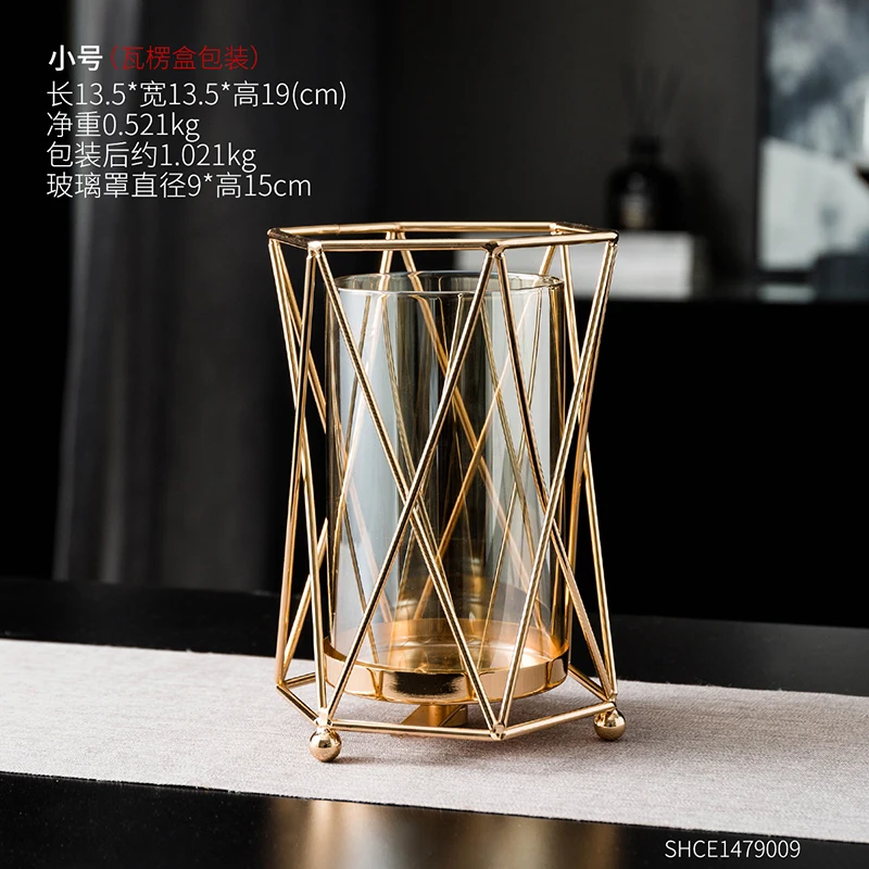 Geometric Creative Candle Holder Windproof Romantic Modern Metal Candle Holder European Nordic Kaarsenhouder Home Decor DE50ZT
Geometric Creative Candle Holder Windproof Romantic Modern Metal Candle Holder European Nordic Kaarsenhouder Home Decor DE50ZT