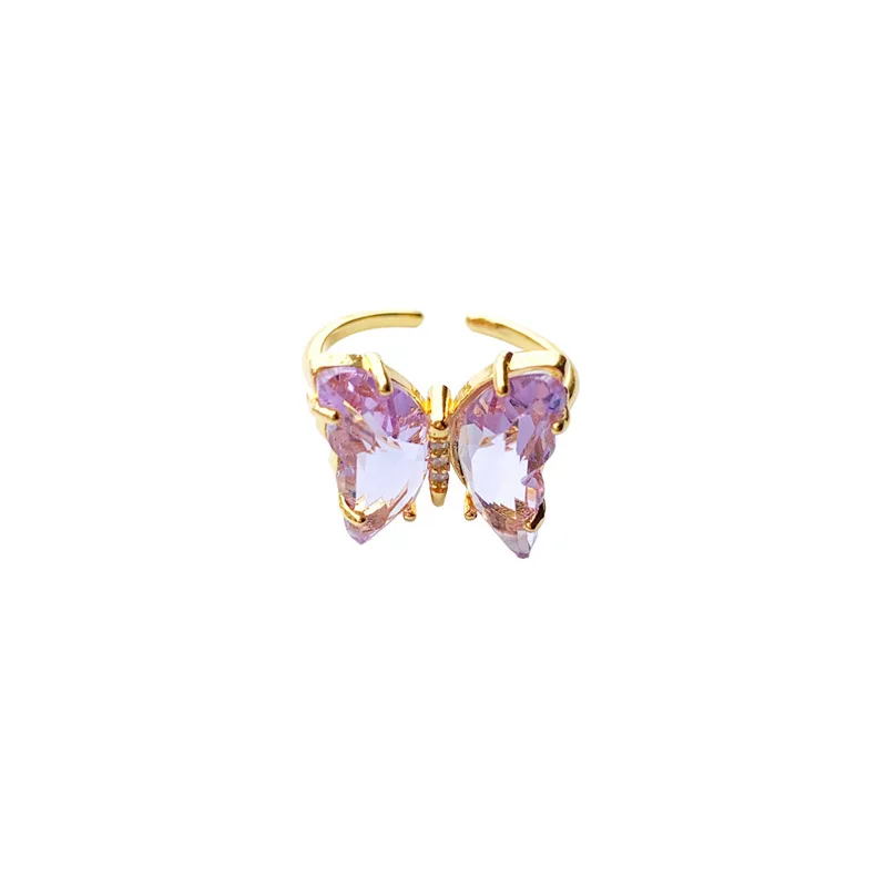 Fashion Delicate Crystal Butterfly Ring with Gold Plated Opening Adjustable Ring Bridal Wedding Party Jewelry Cocktail Ring
Fashion Delicate Crystal Butterfly Ring with Gold Plated Opening Adjustable Ring Bridal Wedding Party Jewelry Cocktail Ring