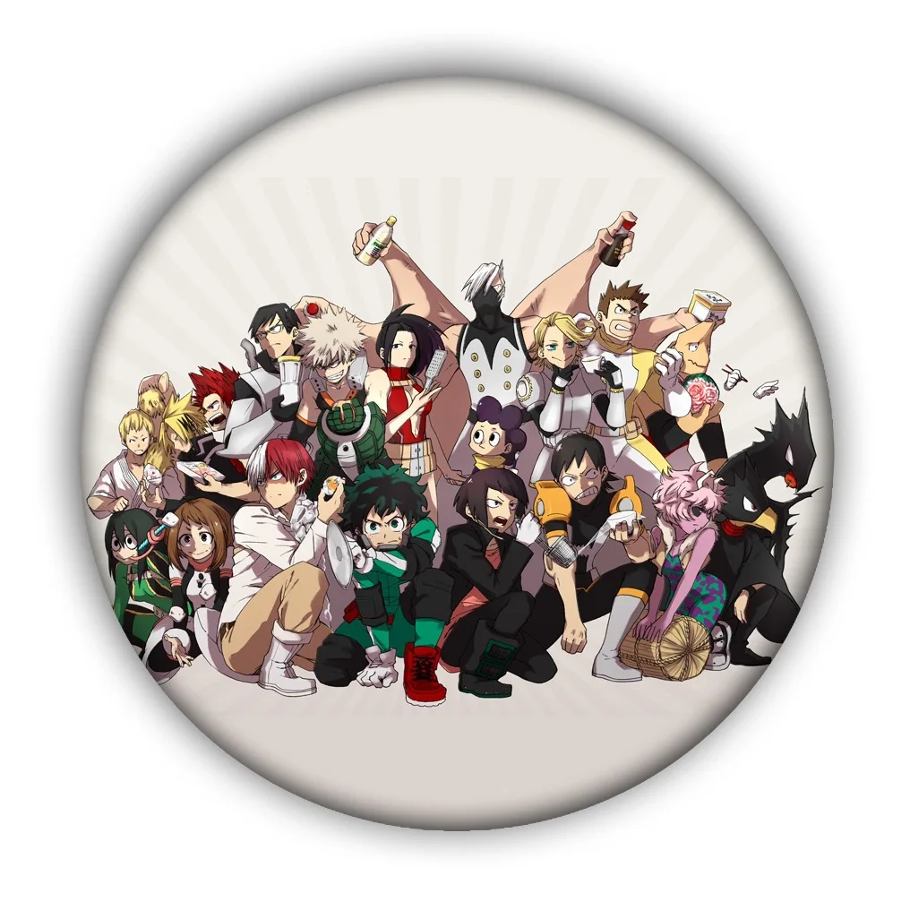 My Hero Academia brooches pins badges Factory direct sales animation peripherals my hero academy badge mirror comic
My Hero Academia brooches pins badges Factory direct sales animation peripherals my hero academy badge mirror comic