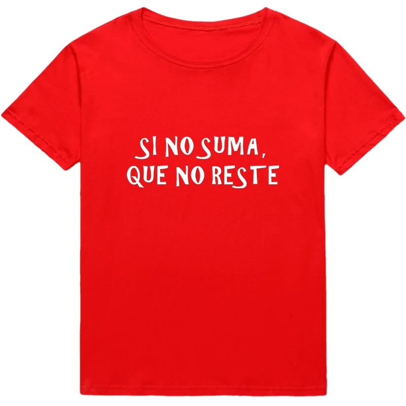 Модные футболки с испанской надписью женские топы женская футболка коротким