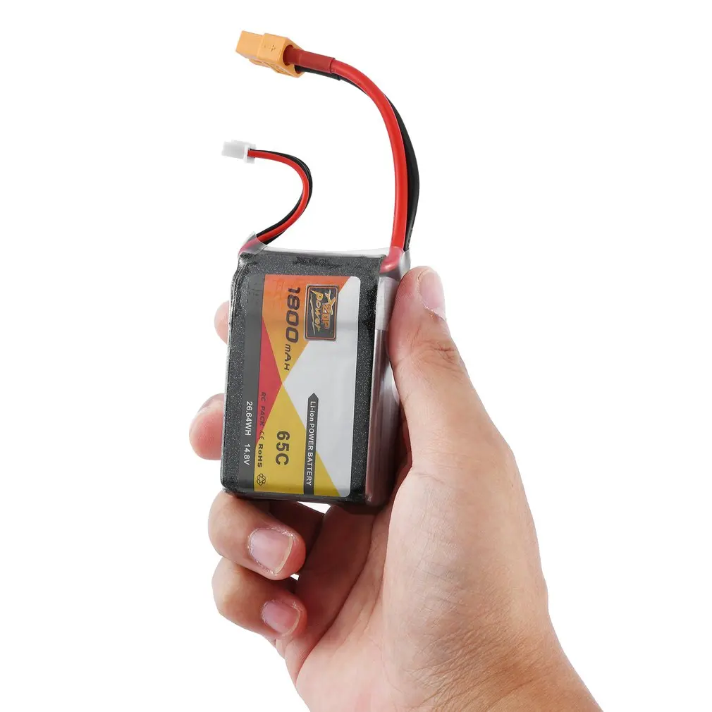 ZOP Power 14.8V 65C 1800mAh XT60 Plug FL854458 Lipo Battery Rechargeable Battery For RC Racing RC Aircraft Helicopter Car Boat
ZOP Power 14.8V 65C 1800mAh XT60 Plug FL854458 Lipo Battery Rechargeable Battery For RC Racing RC Aircraft Helicopter Car Boat
