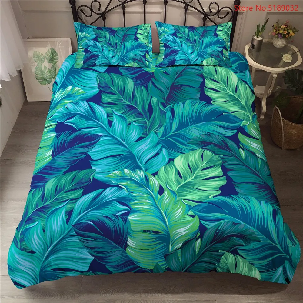 2/3 Piece Green Plants Bedding Sets Rainforest Leaves 3D Quilt Cover Single Double Full Queen King Size Bedspread Dropshiping
2/3 Piece Green Plants Bedding Sets Rainforest Leaves 3D Quilt Cover Single Double Full Queen King Size Bedspread Dropshiping
