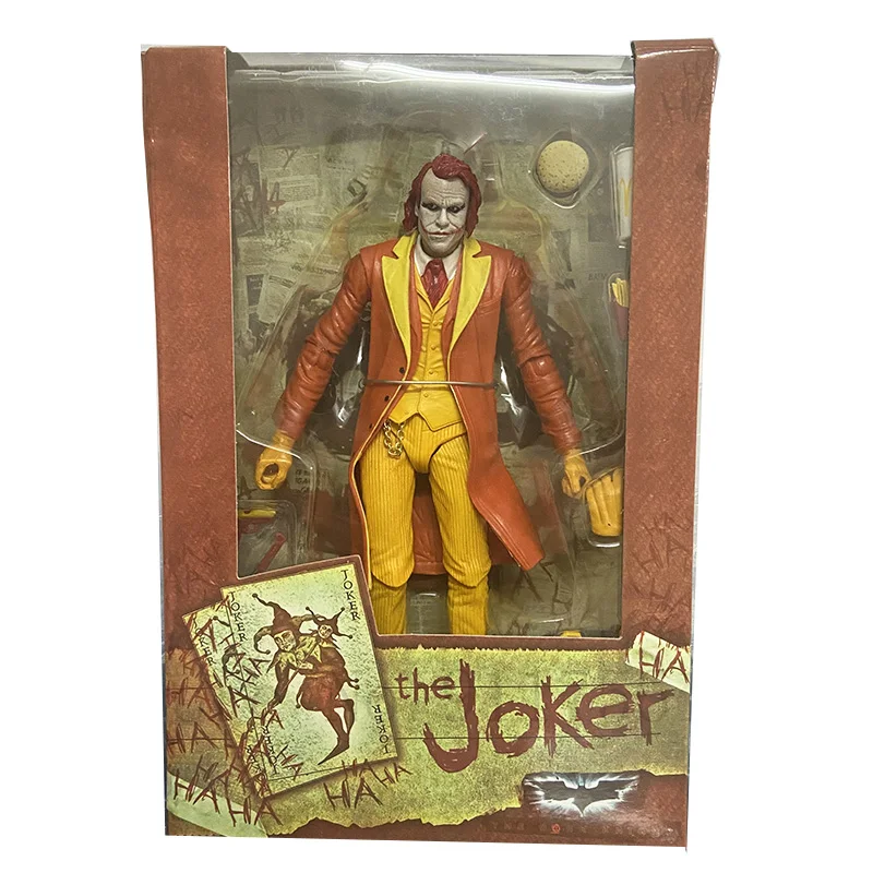 NECA The Dark Knight The Joker PVC Action Figure Children Boys Gift For Collection 7'' Toys Model 18cm
NECA The Dark Knight The Joker PVC Action Figure Children Boys Gift For Collection 7'' Toys Model 18cm