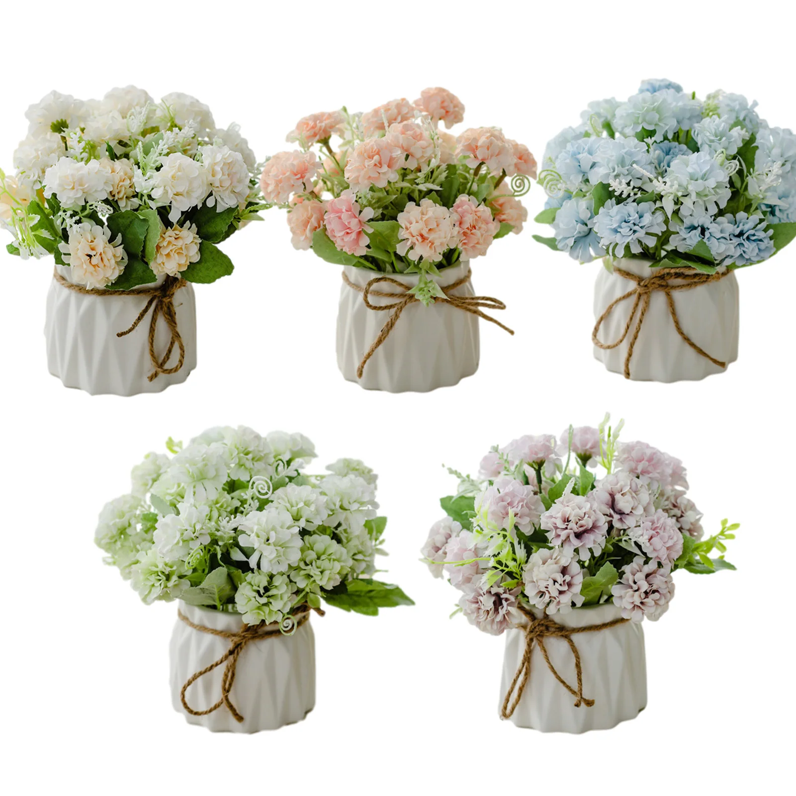 Artificial Bouquet Potted Plant Simulation with Flower Pot Decor Multiple Colors Pure for Wedding Party Garden Home Decoration
Artificial Bouquet Potted Plant Simulation with Flower Pot Decor Multiple Colors Pure for Wedding Party Garden Home Decoration