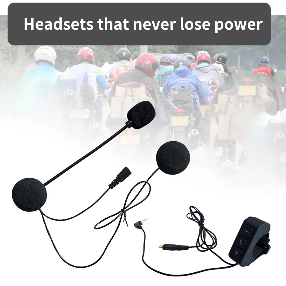 New QY8 Wired Motorcycle Earphone Noise Reduction Speaker Detachable Headset Microphone Helmet Music Telephone Call Earphone
New QY8 Wired Motorcycle Earphone Noise Reduction Speaker Detachable Headset Microphone Helmet Music Telephone Call Earphone