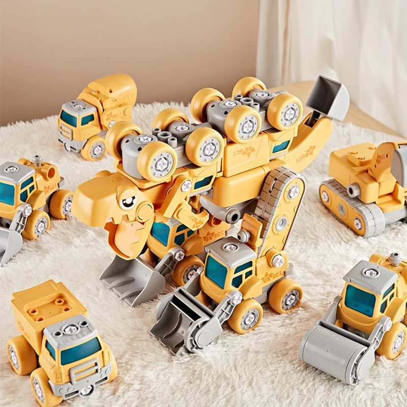 Children's Educational Toy Boy Manual Assembly Combination Tyrannosaurus Engineering Vehicle Set 29cmPVC Material Christmas Gift
Children's Educational Toy Boy Manual Assembly Combination Tyrannosaurus Engineering Vehicle Set 29cmPVC Material Christmas Gift