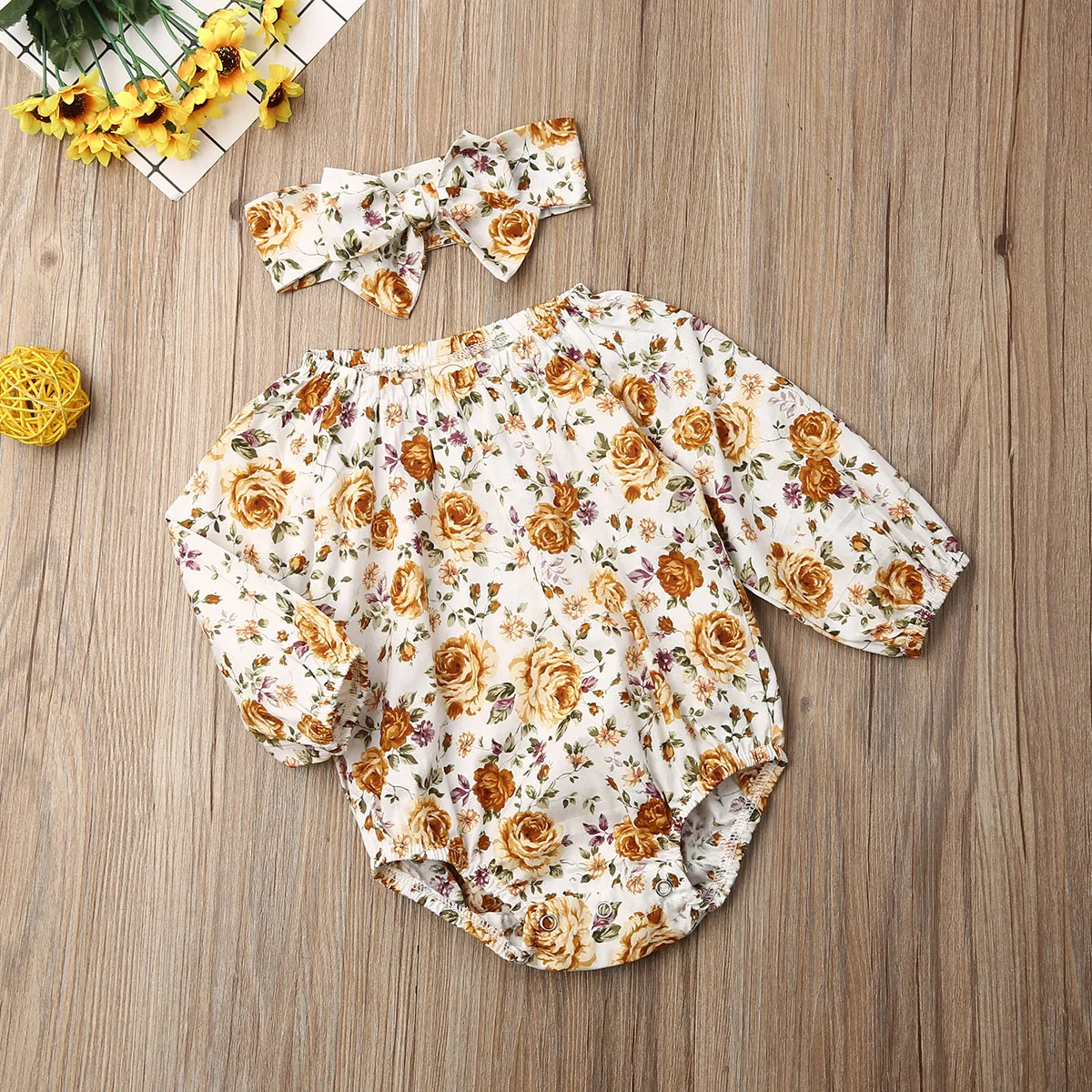 Infant Newborn Baby Girls Bodysuit Long Sleeve Floral Jumpsuits For Girls Clothes Summer Jumpsuit 0-18M Girls Outfits 
Infant Newborn Baby Girls Bodysuit Long Sleeve Floral Jumpsuits For Girls Clothes Summer Jumpsuit 0-18M Girls Outfits