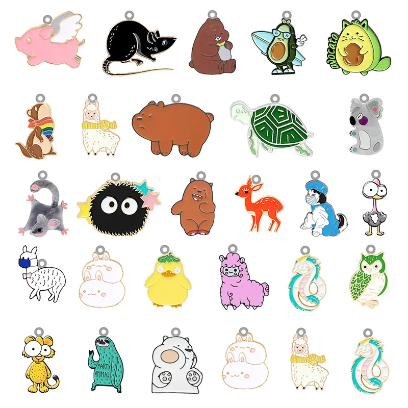 TAFREE New Cartoon Variety Of Animal Acrylic Pendant Epoxy Resin Jewelry Making Pendant Earrings Necklace Accessories Gift
TAFREE New Cartoon Variety Of Animal Acrylic Pendant Epoxy Resin Jewelry Making Pendant Earrings Necklace Accessories Gift