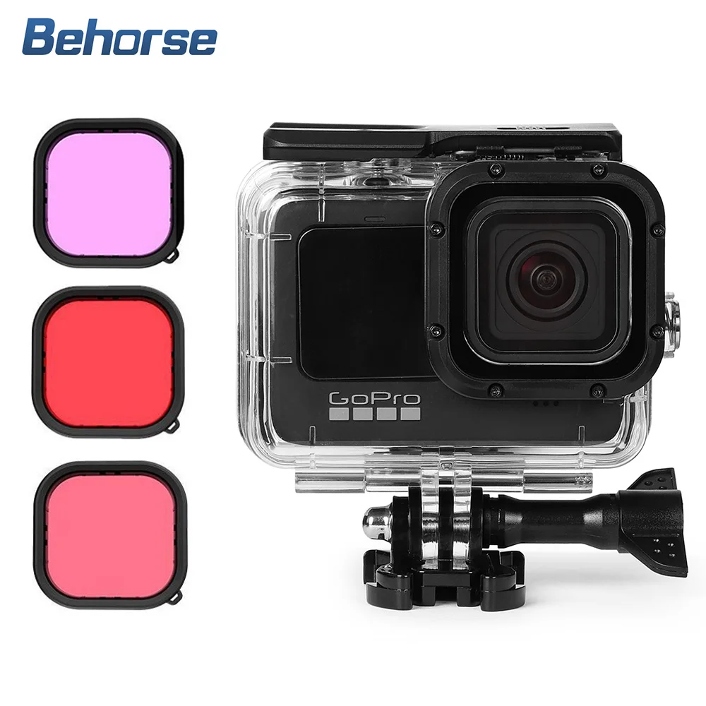 Waterproof Case For GoPro 10 Lens Filters Red Purple Pink Tempered Glass Lens Cover for GoPro Hero 9 Black Camera Accessories
Waterproof Case For GoPro 10 Lens Filters Red Purple Pink Tempered Glass Lens Cover for GoPro Hero 9 Black Camera Accessories