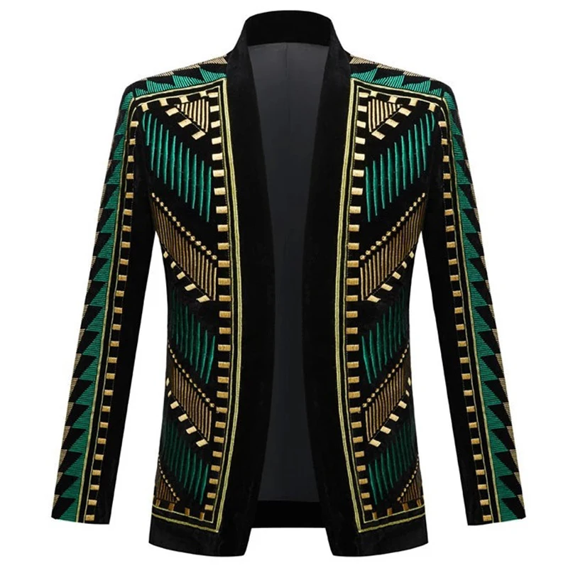 Embroidery Blazers Jacket Stage Party Wedding DJ Performance Mens Suit Jackets Dress Luxury Slim Color Contrast Men Clothing
Embroidery Blazers Jacket Stage Party Wedding DJ Performance Mens Suit Jackets Dress Luxury Slim Color Contrast Men Clothing