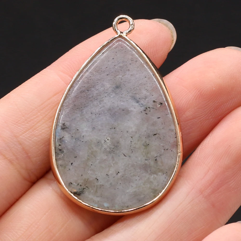 Natural Semi-precious Stones Water Droplets Shape Flash Labradorite DIY for Jewelry Making Necklaces Accessories Gift
Natural Semi-precious Stones Water Droplets Shape Flash Labradorite DIY for Jewelry Making Necklaces Accessories Gift