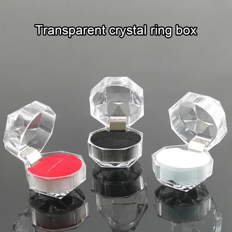 1pcs/lot Hot Sale Jewelry Package Ring Earring Box Acrylic Transparent Wedding Packaging Jewelry Box
1pcs/lot Hot Sale Jewelry Package Ring Earring Box Acrylic Transparent Wedding Packaging Jewelry Box