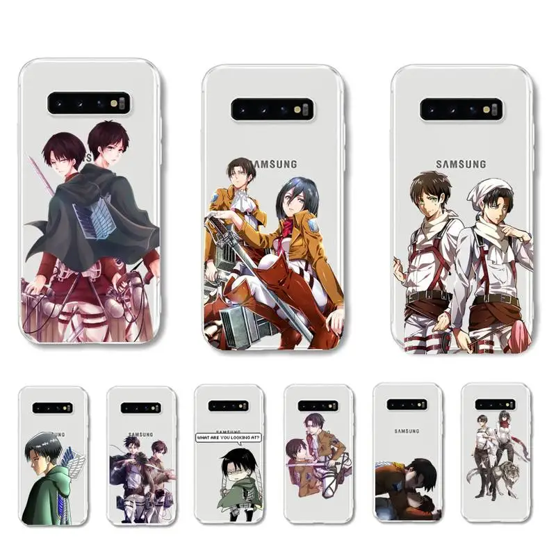 Anime Attack On Titan Levi Ackerman Phone Case For Samsung Galaxy S7 edge S8 S9 S10 S20 plus S10lite A31 A10 A51 Capa
Anime Attack On Titan Levi Ackerman Phone Case For Samsung Galaxy S7 edge S8 S9 S10 S20 plus S10lite A31 A10 A51 Capa