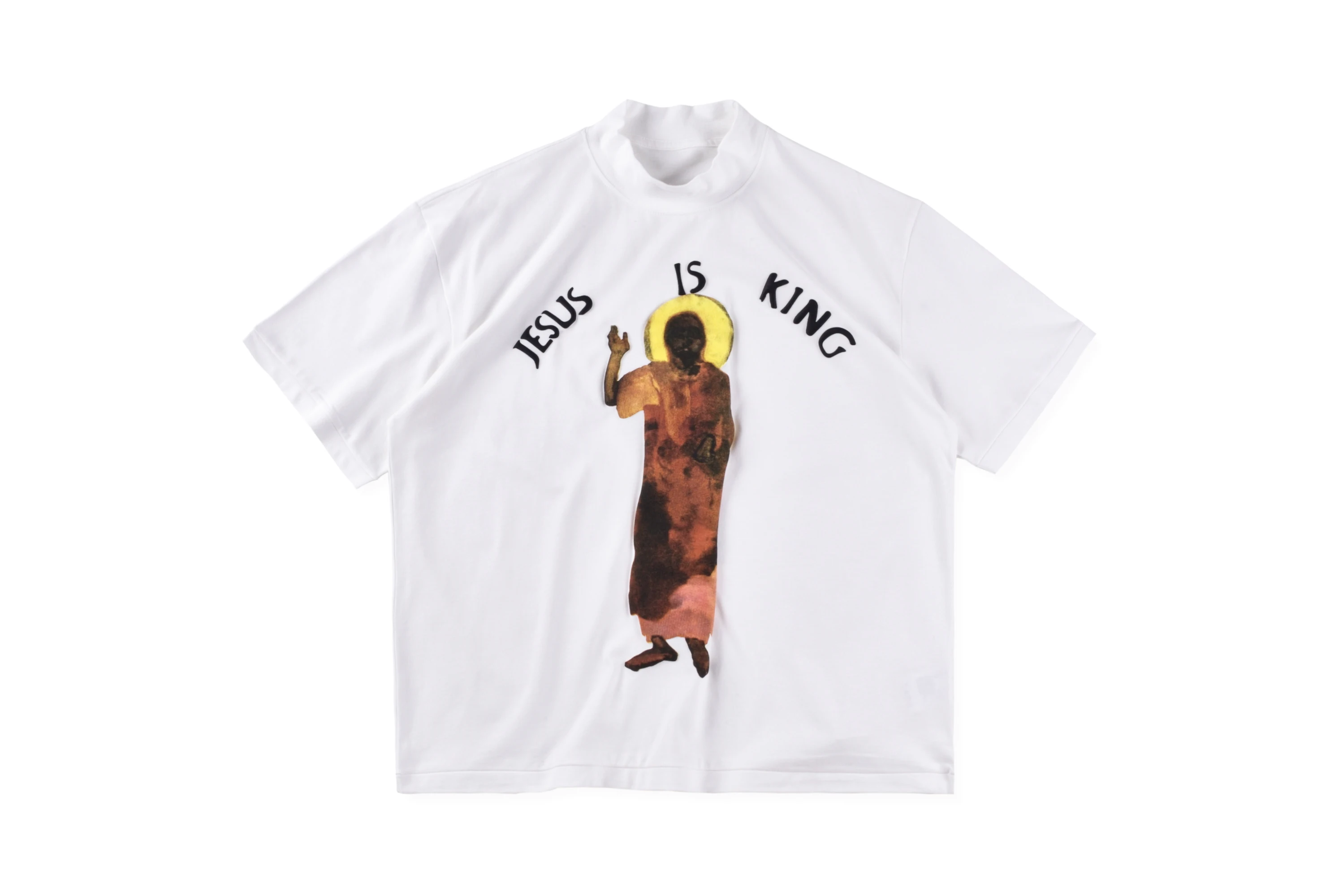 ss Kanye West Jesus Is King Tie-dye Jesus Print Turtleneck Women Men Short Sleeve T shirts tees Hiphop Men Oversized T shirt
ss Kanye West Jesus Is King Tie-dye Jesus Print Turtleneck Women Men Short Sleeve T shirts tees Hiphop Men Oversized T shirt