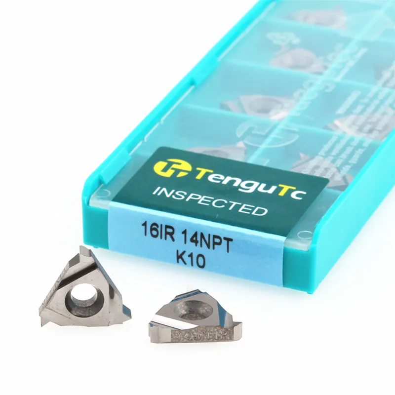 10PCS 16ER 16IR 8NPT 11.5NPT 14NPT 18NPT 27NPT k10 Cutting Blade Processing Work Lathe Turning Tool for Aluminum
10PCS 16ER 16IR 8NPT 11.5NPT 14NPT 18NPT 27NPT k10 Cutting Blade Processing Work Lathe Turning Tool for Aluminum