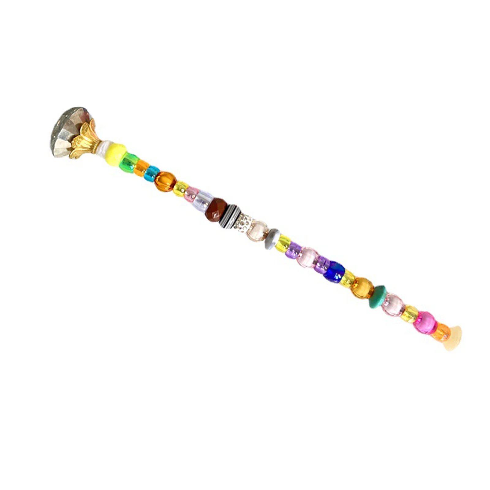 Garden Stake Ornament with Beads and Rhinestones Durable Long Lasting Reusable Decor for Living Room Courtyard REME889
Garden Stake Ornament with Beads and Rhinestones Durable Long Lasting Reusable Decor for Living Room Courtyard REME889