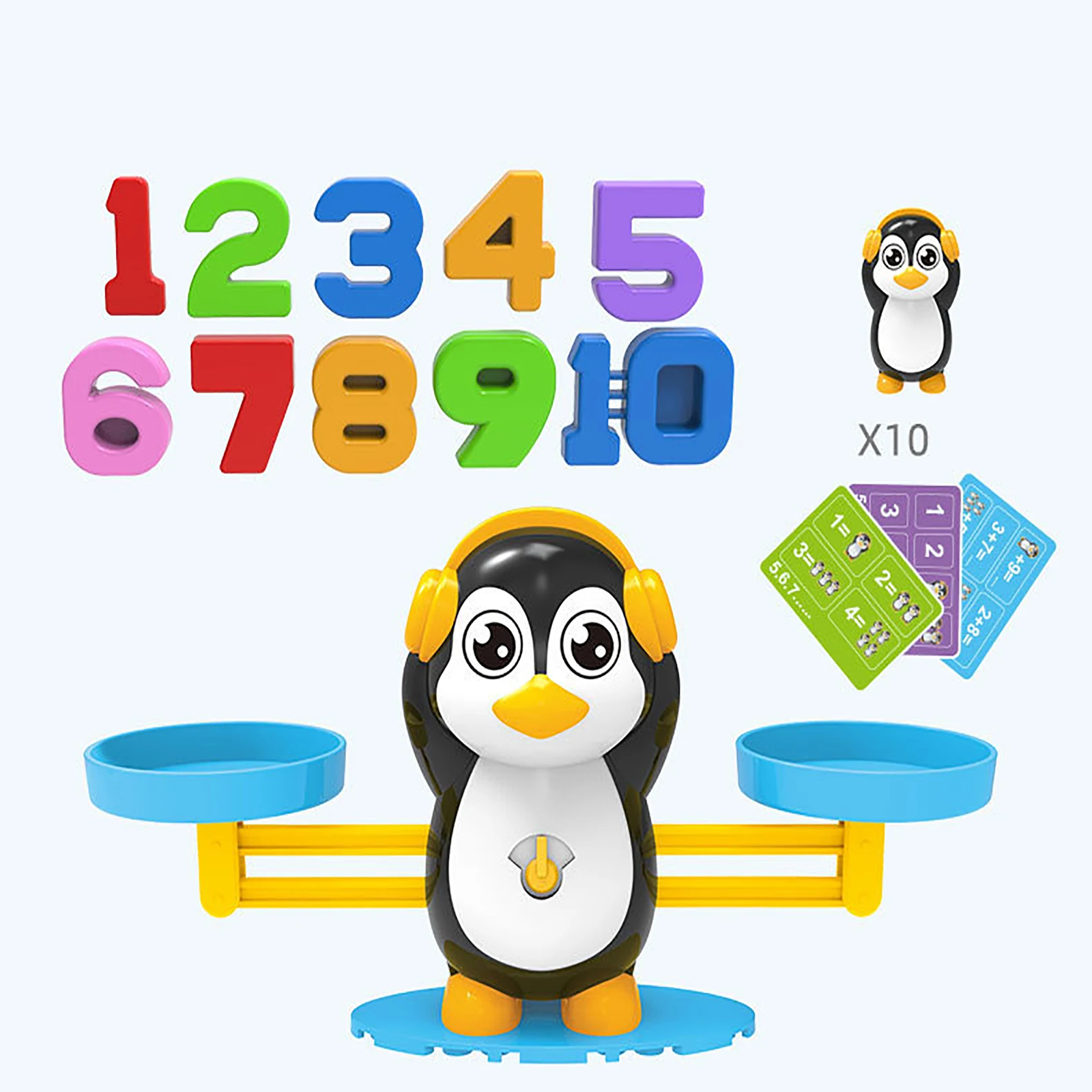 Penguin Balance Counting Toys Cool Math Games Fun Educational Children'S Gift Stem Learning Toys For 3-8 Year Olds Girls Boys
Penguin Balance Counting Toys Cool Math Games Fun Educational Children'S Gift Stem Learning Toys For 3-8 Year Olds Girls Boys