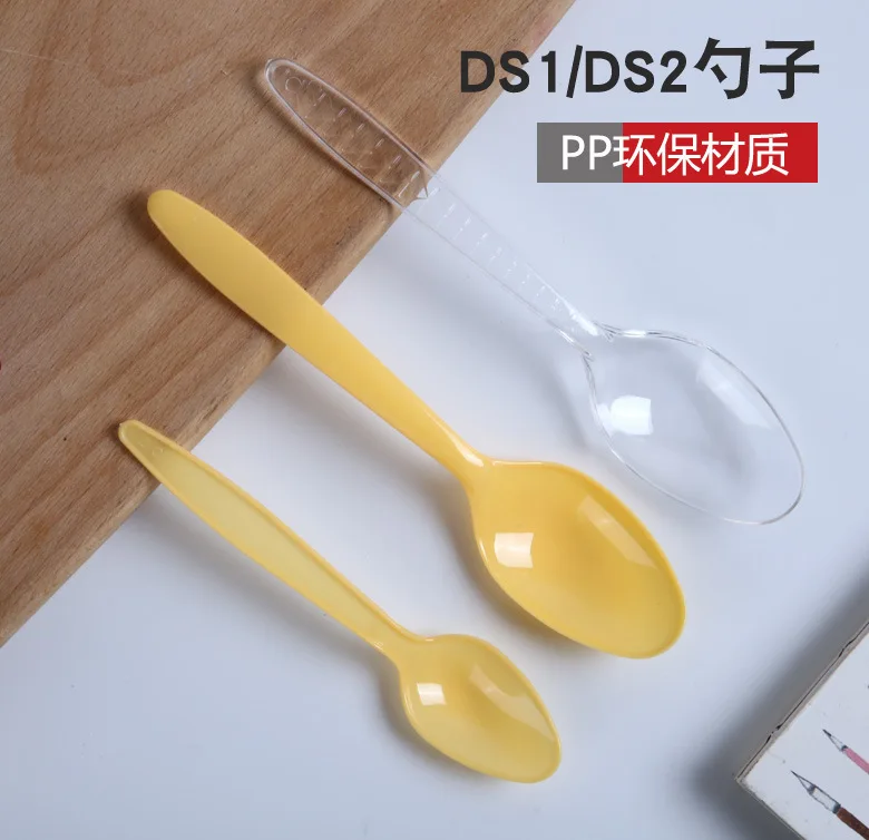 100Pcs Plastic Spoons Dessert Cake Jelly Pudding Ice Cream Serving Tool Disposable Teaspoon Banquet Restaurant Kitchen Supplies
100Pcs Plastic Spoons Dessert Cake Jelly Pudding Ice Cream Serving Tool Disposable Teaspoon Banquet Restaurant Kitchen Supplies