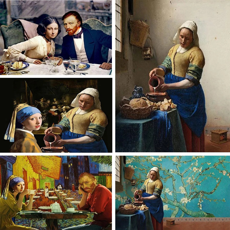 5D Diy Diamond Painting Set The Milkmaid Full Square Round Embroidery Diamond Mosaic Rhinestones Picture Johannes Vermeer Series
5D Diy Diamond Painting Set The Milkmaid Full Square Round Embroidery Diamond Mosaic Rhinestones Picture Johannes Vermeer Series