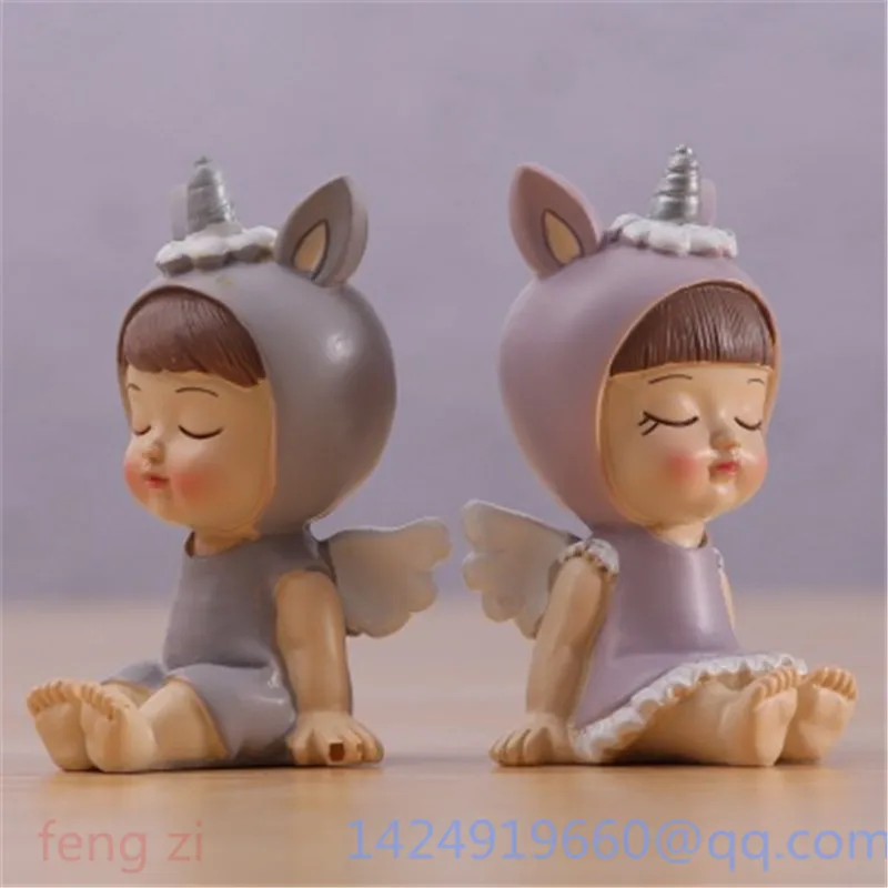 Cute One-Horned Sleeping With Wings Angel Cake Baking Decoration Birthday Gift Holiday Gift Resin Action Model Toy OPP G73
Cute One-Horned Sleeping With Wings Angel Cake Baking Decoration Birthday Gift Holiday Gift Resin Action Model Toy OPP G73