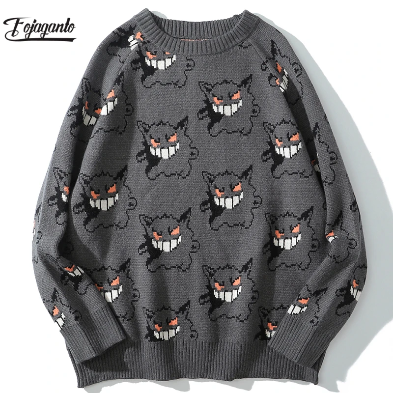 FOJAGANTO Men Autumn Sweater Streetwear Hip Hop O-neck Oversize Couple Sweater Stitching Trendy Vintage Knitted Sweaters Male
FOJAGANTO Men Autumn Sweater Streetwear Hip Hop O-neck Oversize Couple Sweater Stitching Trendy Vintage Knitted Sweaters Male