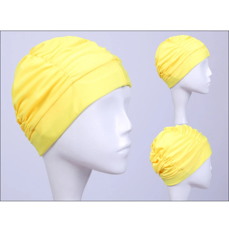 2021 Women Swimming Cap New Elastic Nylon Fabric Protect Ears Long Hair Sports Swim Pool Hat Cap for Female Free Size Swim Hat
2021 Women Swimming Cap New Elastic Nylon Fabric Protect Ears Long Hair Sports Swim Pool Hat Cap for Female Free Size Swim Hat