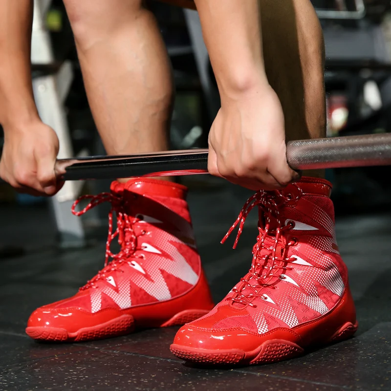 New Training Boxing Shoes for Men High Quality Luxury Boxing Sneakers Men Flighting Wrestling Shoes Male Wrestling Footwear
New Training Boxing Shoes for Men High Quality Luxury Boxing Sneakers Men Flighting Wrestling Shoes Male Wrestling Footwear