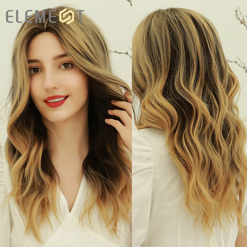 Element Long Natural Wavy Brown Blonde Synthetic Hair Wigs with Highlights for Black or White Women Cosplay Party Lolita Use
Element Long Natural Wavy Brown Blonde Synthetic Hair Wigs with Highlights for Black or White Women Cosplay Party Lolita Use