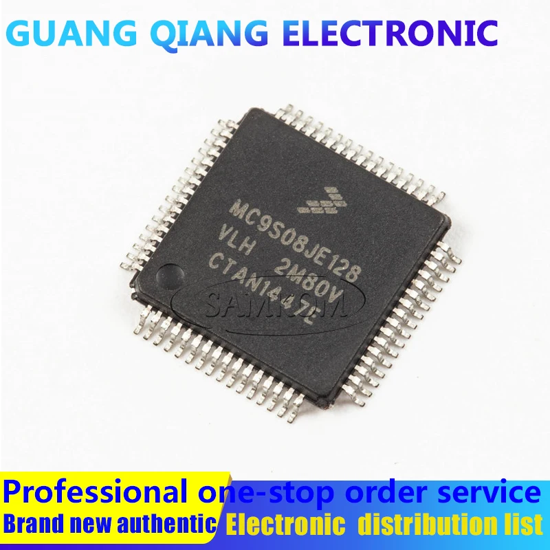 Микроконтроллер MC9S08JE128VLH IC 8 бит 128 Кб FLASH 64LQFP, 1 шт. 
Микроконтроллер MC9S08JE128VLH IC 8 бит 128 Кб FLASH 64LQFP, 1 шт.