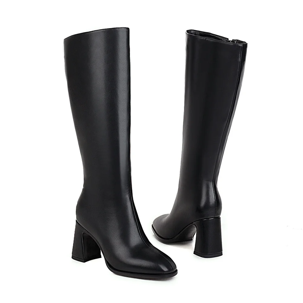 The new arrival winter women shoes Knee-high boots women boots Fashion boots Female boots leather sexy snow boots Size 34-48
The new arrival winter women shoes Knee-high boots women boots Fashion boots Female boots leather sexy snow boots Size 34-48