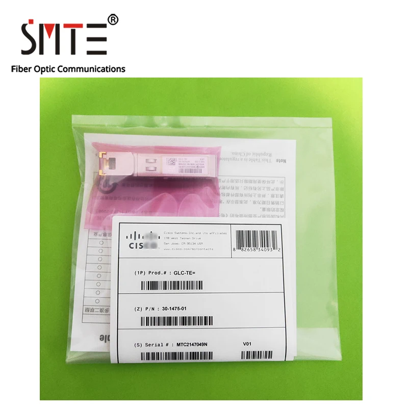New Original GLC-TE For Cisco 30-1475-01 RJ45 1000Base-T SFP Fiber Optical Module Transceiver
New Original GLC-TE For Cisco 30-1475-01 RJ45 1000Base-T SFP Fiber Optical Module Transceiver