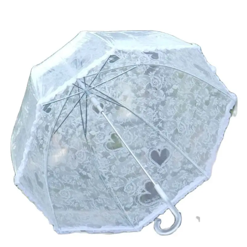 umbrella rain women Parasol Women's Umbrella Transparent Umbrella Lace Umbrella Long Handle Automatic Straight Handle
umbrella rain women Parasol Women's Umbrella Transparent Umbrella Lace Umbrella Long Handle Automatic Straight Handle