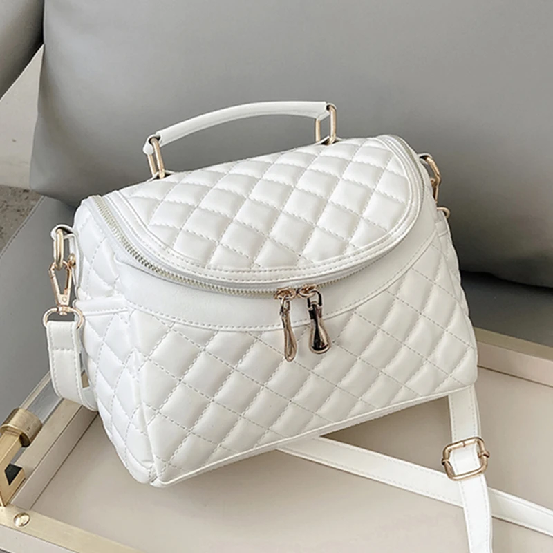 Fashion Plaid Crossbody Bags for Women 2022 New Soft PU Leather Luxury Designer Handbag Ladies Shopping Casual Bucket Tote Bag
Fashion Plaid Crossbody Bags for Women 2022 New Soft PU Leather Luxury Designer Handbag Ladies Shopping Casual Bucket Tote Bag