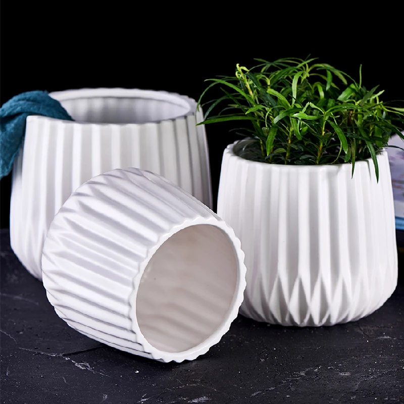 Black Big Flower Pots Stand White Ceramic Indoor Cute Non Porous Flower Pot Hydroponic Systems Maceteros Garden Supplies DG50FP
Black Big Flower Pots Stand White Ceramic Indoor Cute Non Porous Flower Pot Hydroponic Systems Maceteros Garden Supplies DG50FP