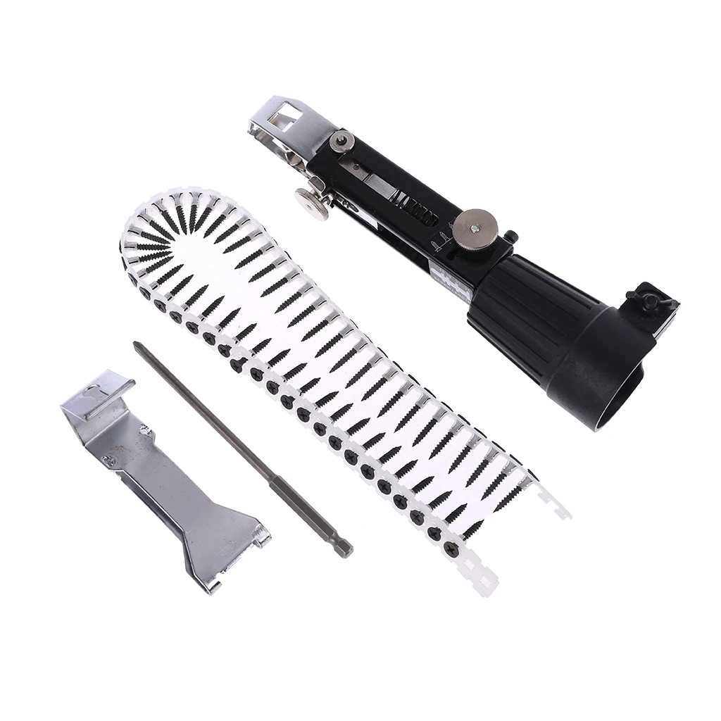 Automatic Power Drill Chain Nail Gun Adapter Screw Gun for Cordless Electric Drill Attachment Woodworking Tool
Automatic Power Drill Chain Nail Gun Adapter Screw Gun for Cordless Electric Drill Attachment Woodworking Tool