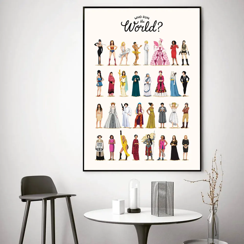 Nordic Feminism Posters And Prints Who Run The World Wall Art Canvas Painting Wall Picture For Girls Room Decor Gifts For Girls
Nordic Feminism Posters And Prints Who Run The World Wall Art Canvas Painting Wall Picture For Girls Room Decor Gifts For Girls