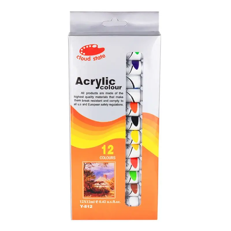 12 x 12ml Heavy Body Colors Rich Pigments Acrylic Paint Set for Painting Crafts 32CB
12 x 12ml Heavy Body Colors Rich Pigments Acrylic Paint Set for Painting Crafts 32CB