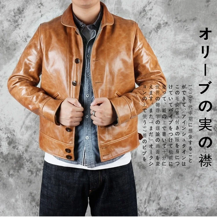 Free shipping.Brand new japan casual style oil cowhide jacket,man fashion slim tanning genuine leather coat,winter warm
Free shipping.Brand new japan casual style oil cowhide jacket,man fashion slim tanning genuine leather coat,winter warm