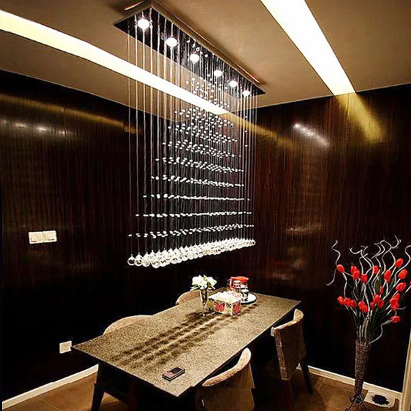 Free Shipping Simple Fashion Modern LED Crystal Pendant Lights Dining Room Pendant Lamp Customizable
Free Shipping Simple Fashion Modern LED Crystal Pendant Lights Dining Room Pendant Lamp Customizable