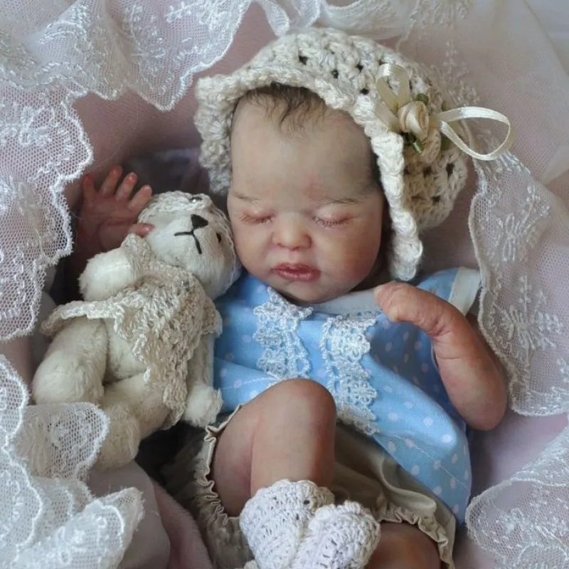 ADFO Mini Reborn Baby Doll Kits Wee Patience 9 Inches Newborn Vinyl Parts Realistic Unfinished Dolls Kit Reborn Baby Gifts LoL
ADFO Mini Reborn Baby Doll Kits Wee Patience 9 Inches Newborn Vinyl Parts Realistic Unfinished Dolls Kit Reborn Baby Gifts LoL