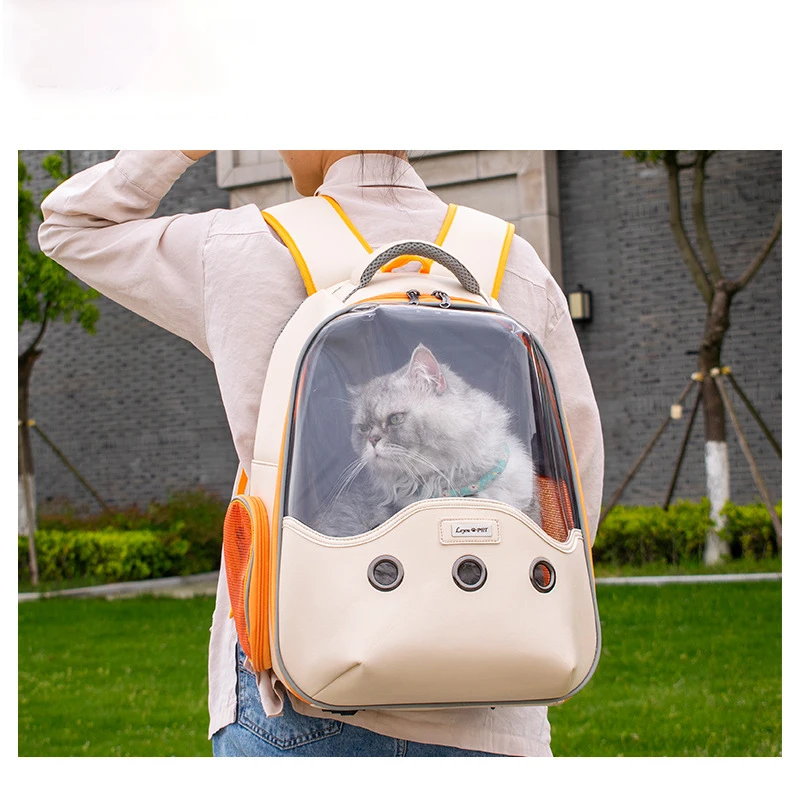 Pet Travel Shoulder Bag Cat Bag Dog Bag Large New Patent Transparent Space Bag Outdoor Pu Large Capacity Backpack Pet Bag
Pet Travel Shoulder Bag Cat Bag Dog Bag Large New Patent Transparent Space Bag Outdoor Pu Large Capacity Backpack Pet Bag