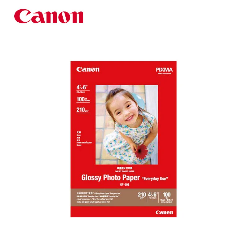 A6 6 дюймов 100 листов оригинальная фотобумага Canon для струйного принтера A4 20 4R