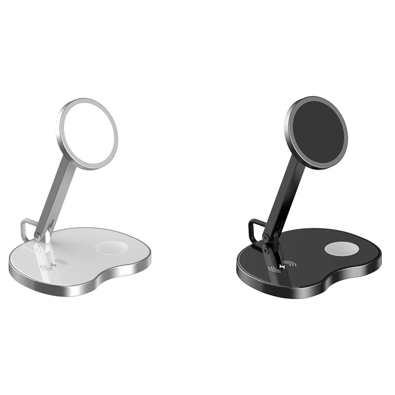 Магнитное Беспроводное зарядное устройство 3 в 1 для iPhone 12 Series/IWatch/, Замена для Apple Charger 
Магнитное Беспроводное зарядное устройство 3 в 1 для iPhone 12 Series/IWatch/, Замена для Apple Charger