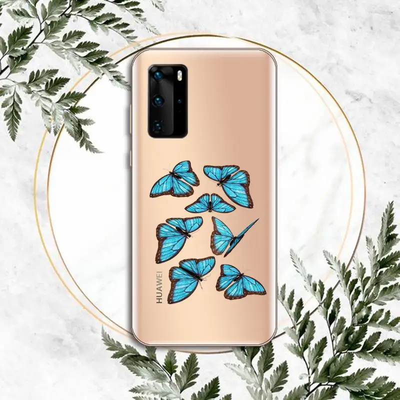 Blue Butterfly Phone Case Clear Transparent for huawei honor P 40 30 20 lite Pro 10 i 8 9 x p smart 2019
Blue Butterfly Phone Case Clear Transparent for huawei honor P 40 30 20 lite Pro 10 i 8 9 x p smart 2019