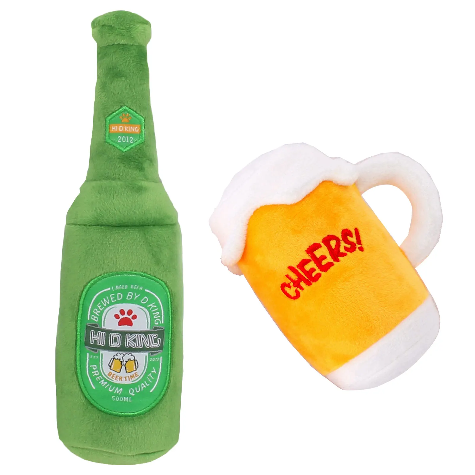 Pet Plush Squeak Toys Pet Dog Bites Soothing Beer Bottle Soothing Fun Dog Toys Very Suitable For Dogs Of All Sizes
Pet Plush Squeak Toys Pet Dog Bites Soothing Beer Bottle Soothing Fun Dog Toys Very Suitable For Dogs Of All Sizes