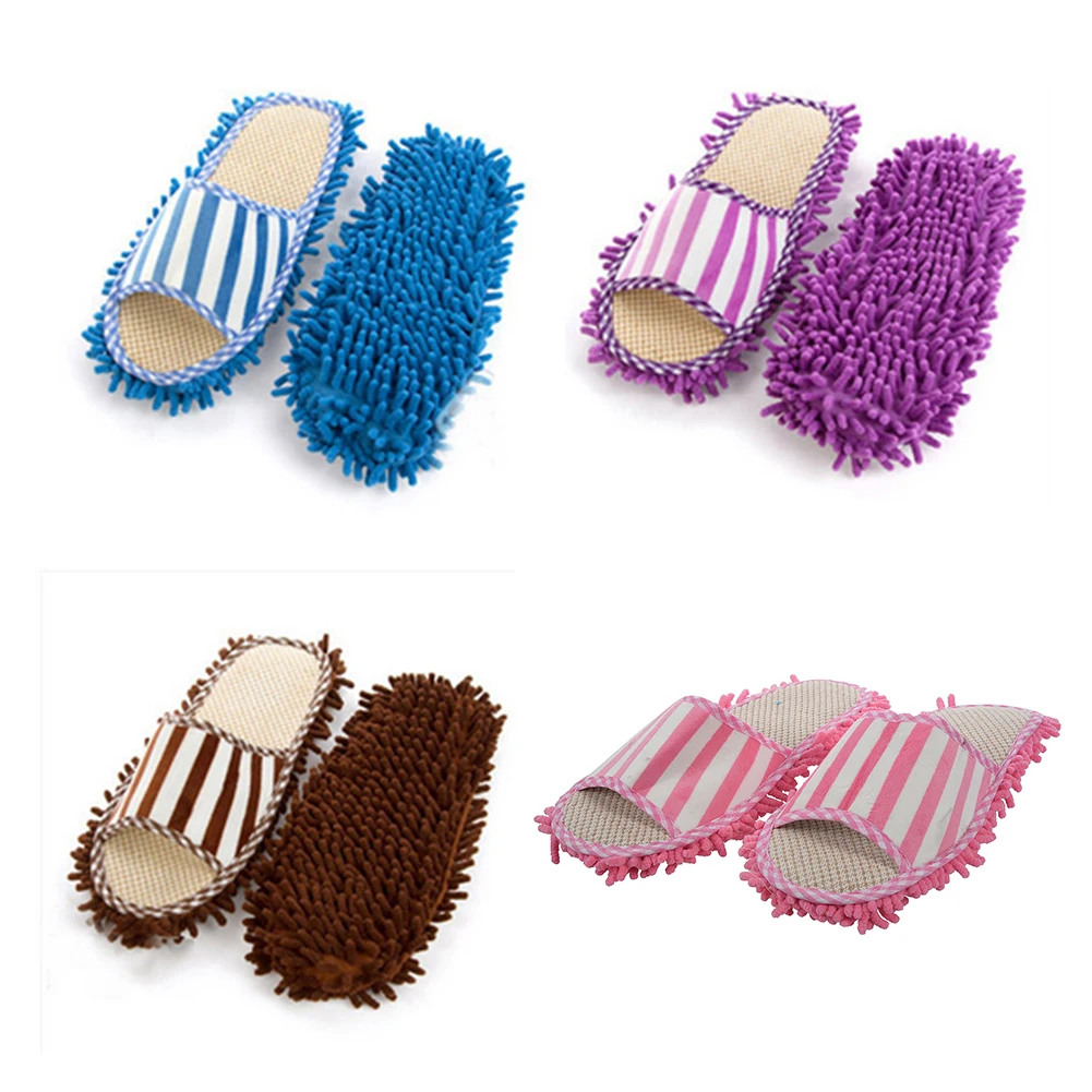 Pair House Floor Polishing Dusting Cleaning Foot Shoes Mop Slippers (Violet)
Pair House Floor Polishing Dusting Cleaning Foot Shoes Mop Slippers (Violet)