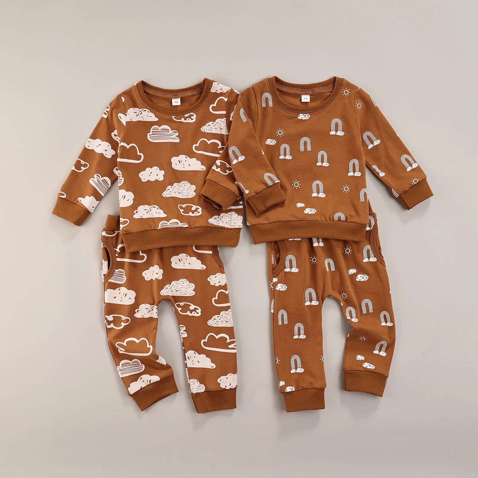Infant Baby Boy Girl Fall Winter Clothes Basic Solid Cotton Pullover Sweatshirt Top Drawstring Sweatpants Outfit Set
Infant Baby Boy Girl Fall Winter Clothes Basic Solid Cotton Pullover Sweatshirt Top Drawstring Sweatpants Outfit Set