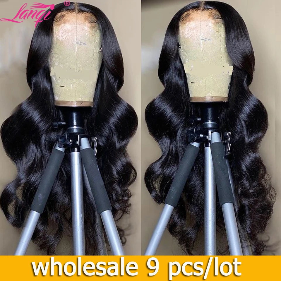 9 PCS/LOT Wholesale Body wave Lace Front Wig 4x4 Lace Closure Wig Brazilia Lace Front Human Hair Wigs For Women Frontal Wig
9 PCS/LOT Wholesale Body wave Lace Front Wig 4x4 Lace Closure Wig Brazilia Lace Front Human Hair Wigs For Women Frontal Wig